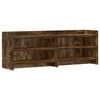 vidaXL Cabinet TV 135 x 33 x 47 cm Stejar fumuriu Lemn prelucrat