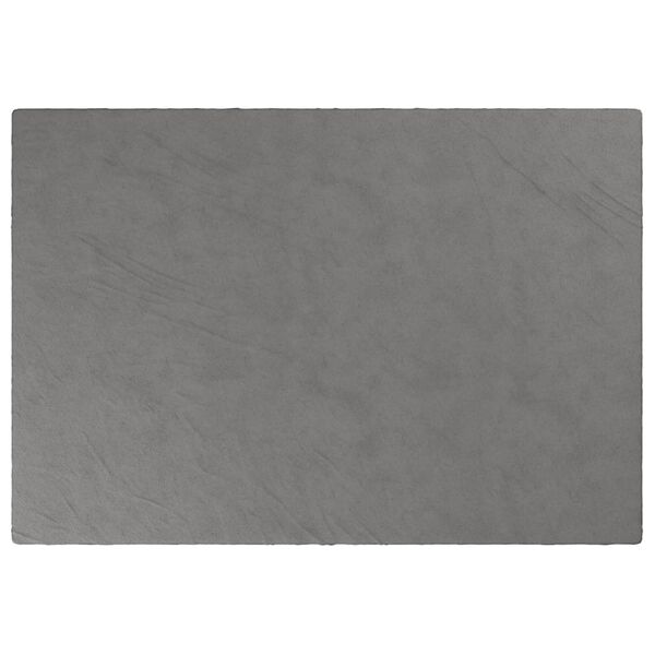 vidaXL Pătură grea cu husă, gri, 137x200 cm, 10 kg, material textil