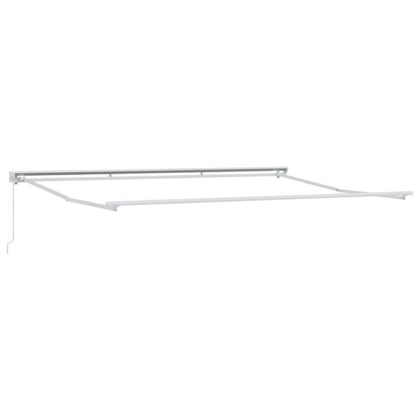 vidaXL Copertină retractabilă manuală Bej 4 &times; 3 m