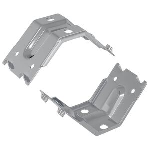 vidaXL Suport 2 Zincat 106 x 55 x 1,5mm Oțel