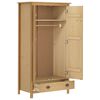 vidaXL Șifonier cu 2 uși Hill, 89x50x170 cm, lemn masiv de pin