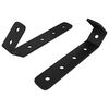 vidaXL C&acirc;rlige 2 buc. Negru M5 x 110 mm Fier