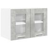 vidaXL Dulap suspendat Gri Beton 60 x 31 x 40 cm Lemn prelucrat
