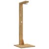 vidaXL Duș exterior 210,5 cm Lemn masiv de acacia și oțel inoxidabil