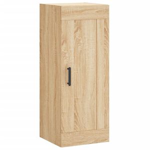 vidaXL Dulap de perete, stejar sonoma, 34,5x34x90 cm, lemn prelucrat