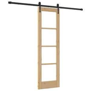 vidaXL Ușă glisantă ORKDAL natural 61 x 198,5 cm