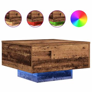 vidaXL Lemn vechi 55 x 55 x 31 cm Lemn prelucrat