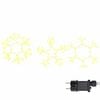vidaXL Fulger de Crăciun 252 LED-uri Alb cald 44,5 x 38 cm PVC