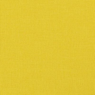 vidaXL Bancă, galben deschis, 100x75x76 cm, material textil