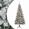 vidaXL Brad de Crăciun artificial cu glob 120 cm 150 LED-uri Alb cald