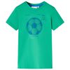 vidaXL Tricou pentru copii, verde, 104