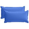 vidaXL Husă pentru pernă 2 buc. HOUTEN Albastru regal 40 x 80 cm