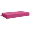 vidaXL Pernă pentru șezut SOEST 100% Polyester Roz 120 x 80 x 15 cm