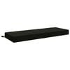 vidaXL Pernă de spate SOEST 100% Polyester Negru 120 x 40 x 10 cm