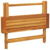 vidaXL Set mobilier de grădină pliabil, 5 piese, lemn masiv de acacia