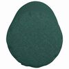 vidaXL Perne Bolster 2 pcs Verde &icirc;nchis &Oslash; 25 x 70 cm țesătură