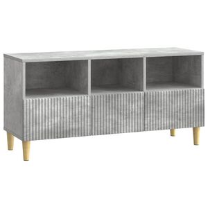 vidaXL Cabinet TV Gri Beton 102 x 34,5 x 50 cm Lemn prelucrat