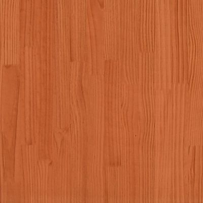 vidaXL Pat pentru seniori, maro ceruit, 150x200 cm, lemn masiv de pin