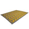 Bo-Camp Covor de exterior Chill mat Flaxton, galben ocru, 2x1,8 m, M
