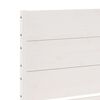 vidaXL Cadru pat foarte lung fără saltea, alb, 140x220 cm lemn masiv