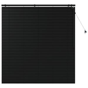 vidaXL Jaluzea venetiană Negru 145 x 160 cm 35 mm