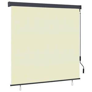 vidaXL Rulou textil Crem 180 x 250 cm Țesătură și Aluminiu