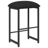 vidaXL Scaun de bar Negru 40 x 32 x 64 cm Lemn prelucrat