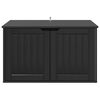 vidaXL Casa pentru pisici Negru 85 x 55 x 50,5 cm Lemn compozit