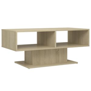 vidaXL Măsuță de cafea, stejar Sonoma, 103,5x50x44,5cm, lemn prelucrat