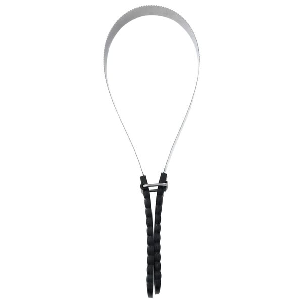 vidaXL Lamă de curățare cu două fețe, argintiu, oțel inoxidabil