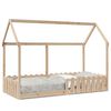 vidaXL Cadru pat tip casă pentru copii, 90x200 cm, lemn masiv de pin