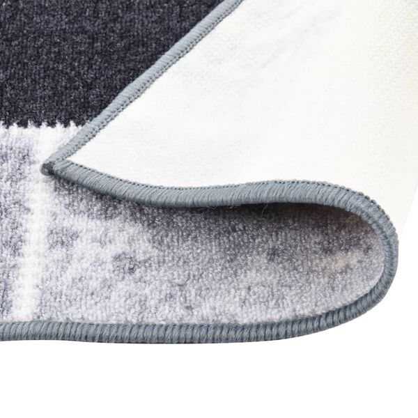 vidaXL Covor traversă, gri, 80x100 cm