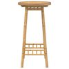 vidaXL Masă de bar pentru exterior rotundă Ø55x100 cm din bambus
