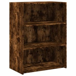 vidaXL Dulap, stejar fumuriu, 70x41x93 cm, lemn compozit