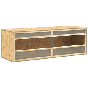 vidaXL Terariu, 144x46x48 cm, lemn prelucrat