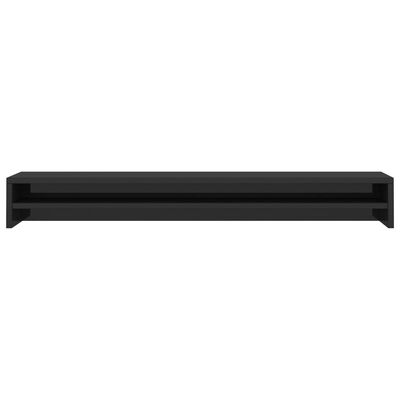 vidaXL Suport monitor, negru foarte lucios, 100 x 24 x 13 cm, PAL