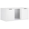 vidaXL Mobilier pentru pisici Alb 100 x 49 x 45 cm Lemn prelucrat