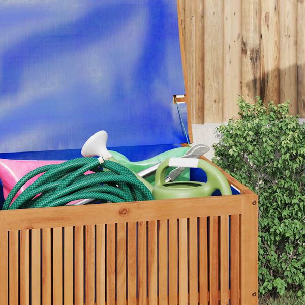 vidaXL Ladă depozitare pentru grădină 75x75x58 cm lemn masiv acacia