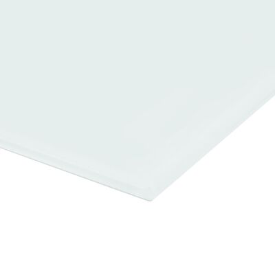 vidaXL Tablă magnetică de perete albă, sticlă, 60 x 20 cm
