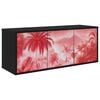 vidaXL Sistem de TV montat pe perete AACHEN 102 x 33 x 40 cm