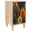 vidaXL Dulap de noapte ZAANDAM Stejar Sonoma 36 x 33 x 60 cm