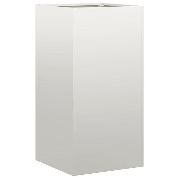 vidaXL Jardinieră 40x40x80 cm oțel inoxidabil