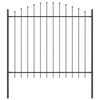 vidaXL Gard de Grădină WOERDEN 7 buc. 170 x 190 cm Gri