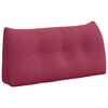 vidaXL Perna pentru spate Roșu Vin 100 x 24 x 50 cm Catifea