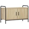 vidaXL Cabinet TV 79,5 x 33 x 50 cm Stejar Sonoma Lemn prelucrat