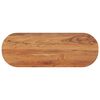 vidaXL Blat de masă oval, 110x40x3,8 cm, lemn masiv de acacia