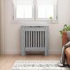 vidaXL Capac pentru radiator Gri Sonoma 78 x 19 x 81,5 cm