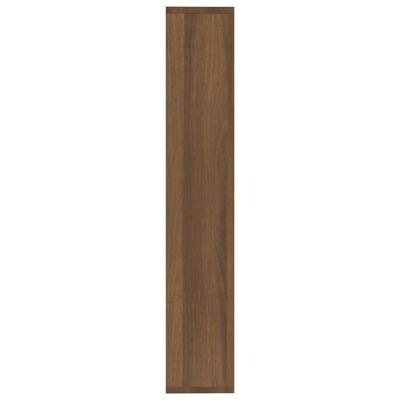 vidaXL Raft de perete, stejar maro, 36x16x90 cm, lemn compozit