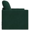 vidaXL Pat canapea 60cm Verde &icirc;nchis Catifea