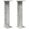 vidaXL Suport pentru plante Gri Beton 25 x 25,5 x 100,5 cm